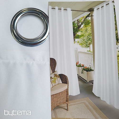 Tenda decorativa da esterno GAIA WHITE anelli