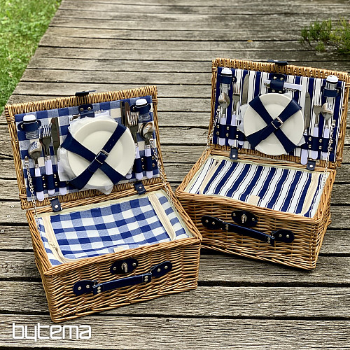 Cestino da picnic GARDEN marrone per 4 persone