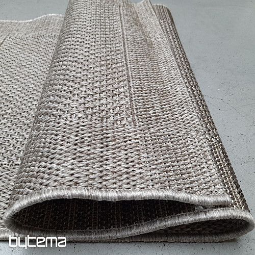 Tappeto da esterno Grace in - out marrone-grigio
