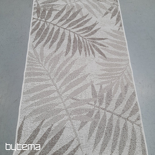 Tappeto da esterno Duce in - out fiori marrone