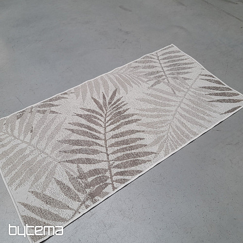 Tappeto da esterno Duce in - out fiori marrone