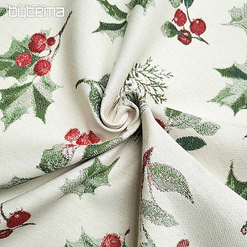 Tessuto decorativo di lusso HOLLY GREEN