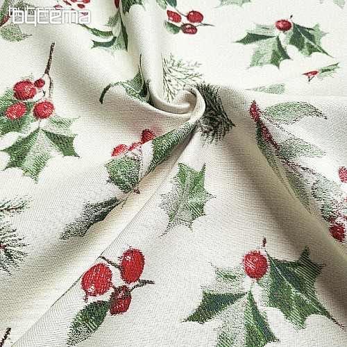 Tessuto decorativo di lusso HOLLY GREEN
