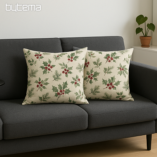 Tessuto decorativo di lusso HOLLY GREEN