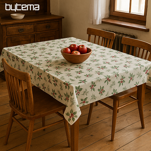Tessuto decorativo di lusso HOLLY GREEN