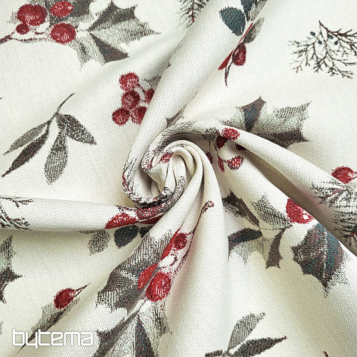Tessuto decorativo di lusso HOLLY GREY