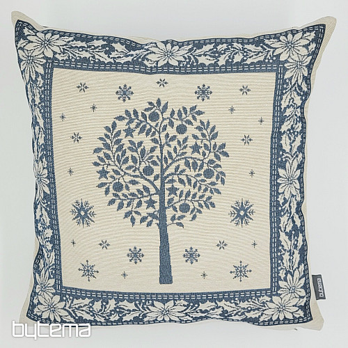 Copertura per arazzo natalizio FOLK CHRISTMAS 1 blu
