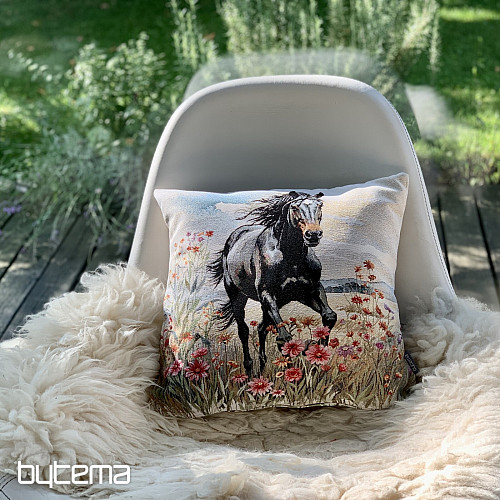 Federa per cuscino arazzo BLACK BEAUTY