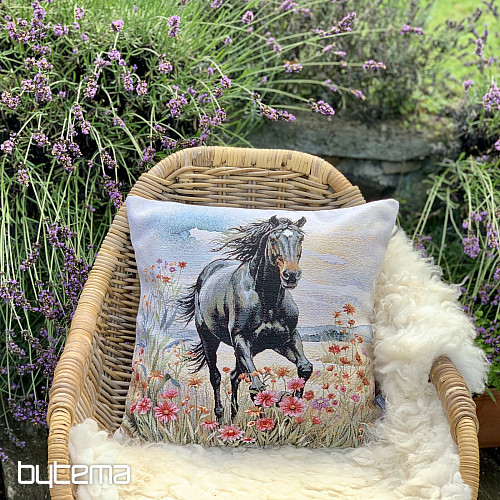 Federa per cuscino arazzo BLACK BEAUTY