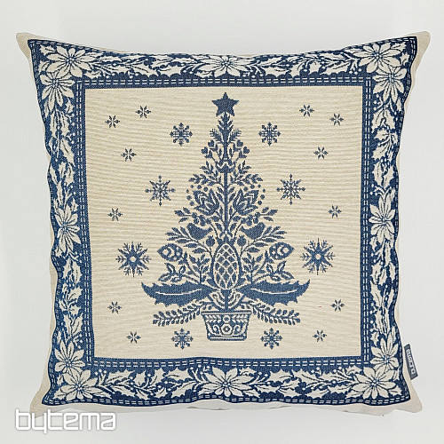 Copertura per arazzo natalizio FOLK CHRISTMAS 3 blu