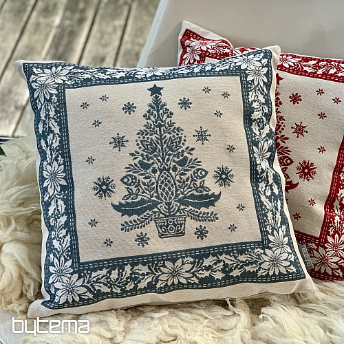 Copertura per arazzo natalizio FOLK CHRISTMAS 3 rosso