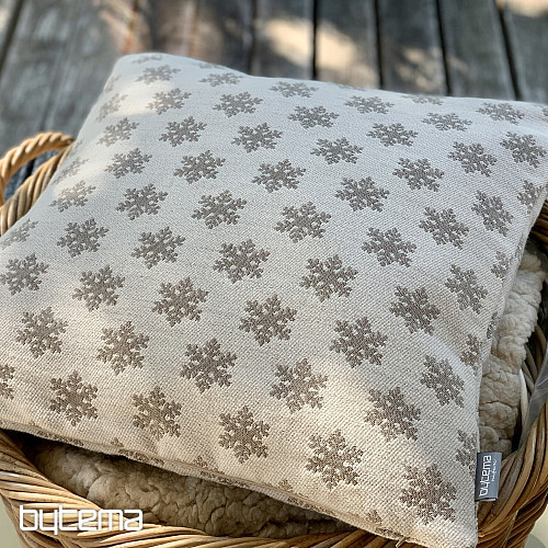 Lussuosa copertura decorativa FLAKES BEIGE