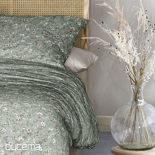 IRISETTE raso di cotone di lusso TOKIO 8567-30 VERDE