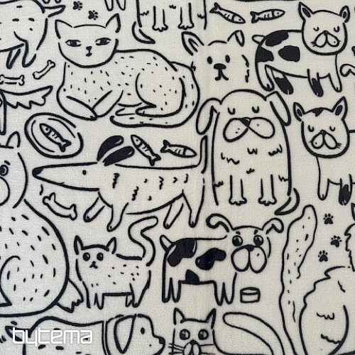 Coperta con stampa di pecore - ANIMALI