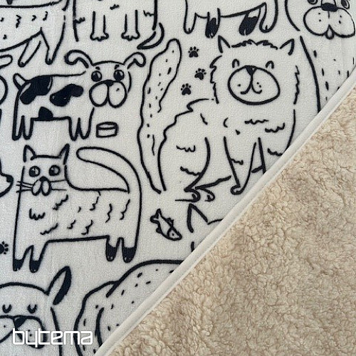Coperta con stampa di pecore - ANIMALI