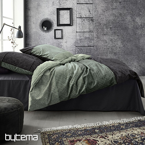 Biancheria da letto di lusso in flanella IRISETTE KOALA 8430-30 VERDE