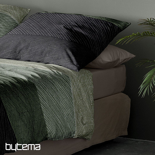 Biancheria da letto di lusso in flanella IRISETTE KOALA 8430-30 VERDE