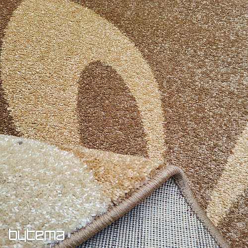 Tappeto ovale Beige cacao FIORE