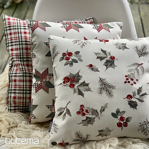 Copertura decorativa natalizia HOLLY GREY