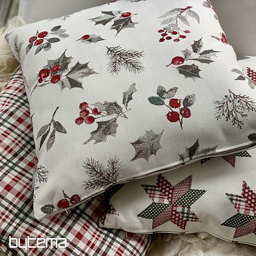 Copertura decorativa natalizia HOLLY GREY