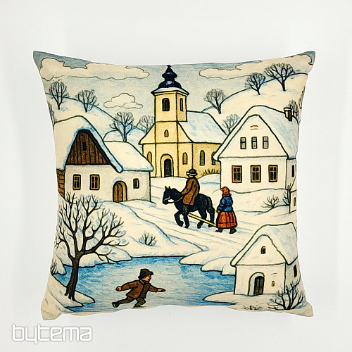 Copertura decorativa natalizia SEMIRIMORCHIO IN INVERNO