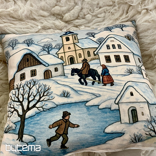 Copertura decorativa natalizia SEMIRIMORCHIO IN INVERNO