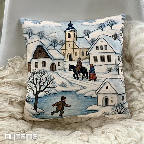 Copertura decorativa natalizia SEMIRIMORCHIO IN INVERNO