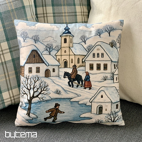 Copertura decorativa natalizia SEMIRIMORCHIO IN INVERNO