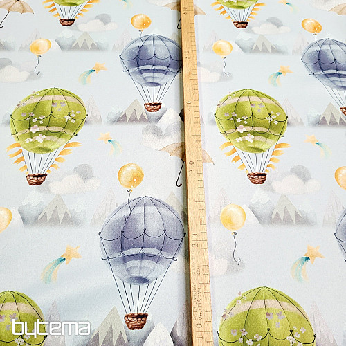 Tessuto decorativo BLACK OUT FLYING BALLOON