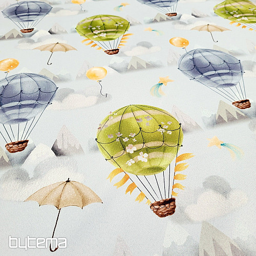 Tessuto decorativo BLACK OUT FLYING BALLOON