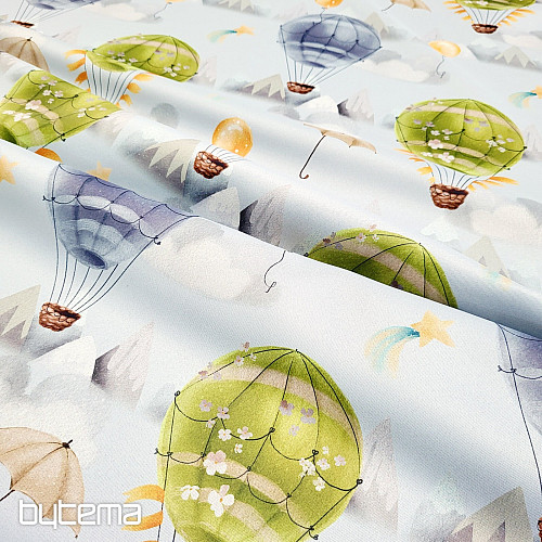 Tessuto decorativo BLACK OUT FLYING BALLOON