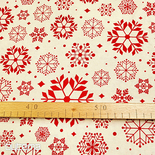 Tessuto decorativo RED FLAKES