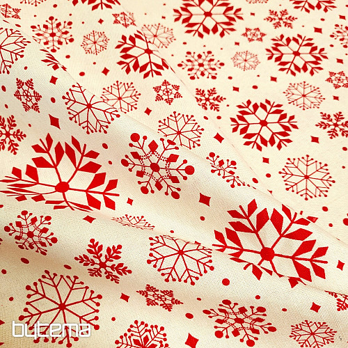 Tessuto decorativo RED FLAKES
