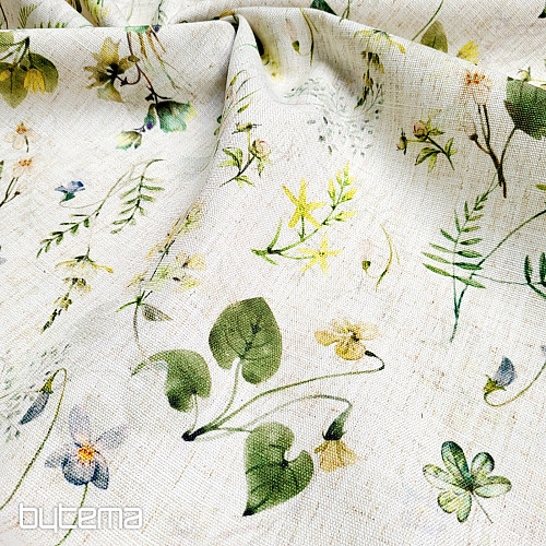 Tessuto decorativo SPRING VIOLETTS