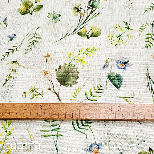 Tessuto decorativo SPRING VIOLETTS