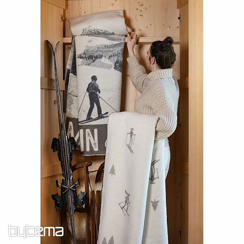 Coperta DF SAVONA MONTAGNE GRIGIO