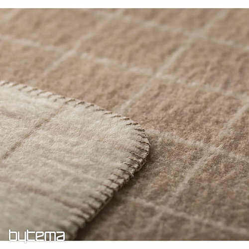 Coperta DF MERANO CHECKERED BEIGE
