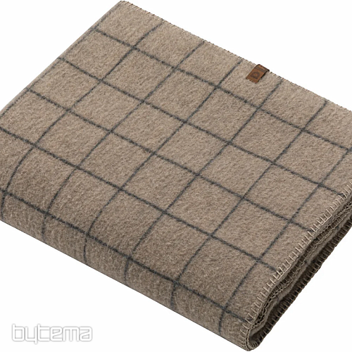 Coperta DF MERANO CHECKERED GREY