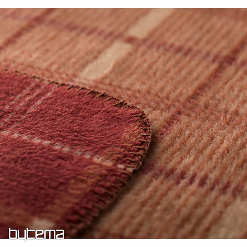 Coperta DF SAVONA QUADRETTI ROSSI
