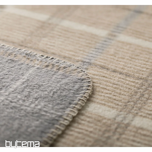 Coperta DF SAVONA CHECKED GREY