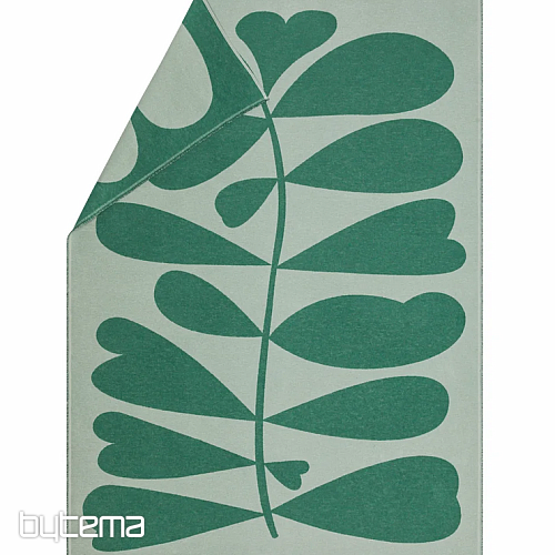 Coperta DF LUCA FOGLIE GRANDI VERDI