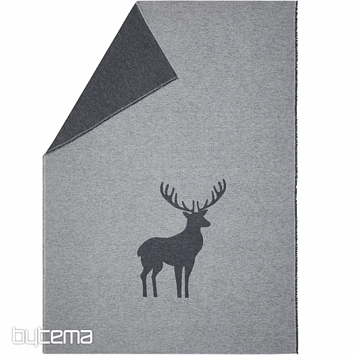 Coperta DF LUCA DEER GREY