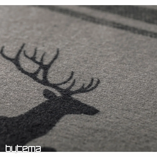 Coperta DF LUCA DEER JUMPING GREY