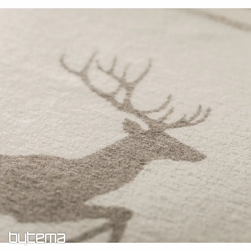 Coperta DF LUCA DEER JUMPING BEIGE