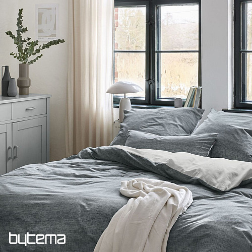 IRISETTE raso di cotone di lusso WAVE 8557-20 BLU