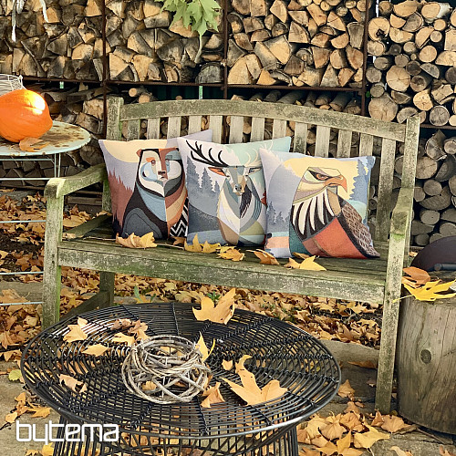 Federa per cuscino arazzo DEER