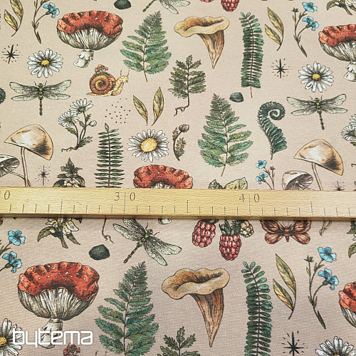 Tessuto decorativo AUTUNNO NEL BOSCO