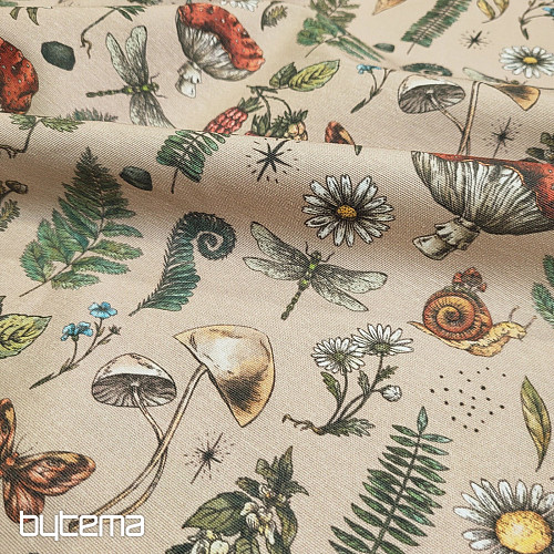 Tessuto decorativo AUTUNNO NEL BOSCO