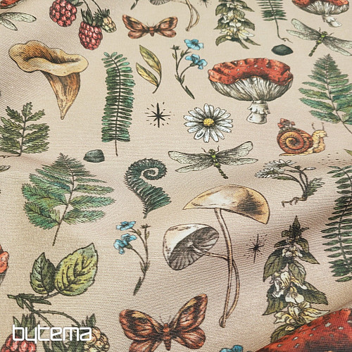 Tessuto decorativo AUTUNNO NEL BOSCO