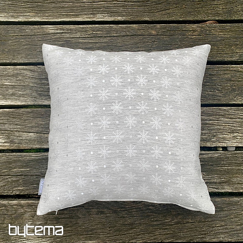 Copertura decorativa natalizia FLAKE GREY-SILVER